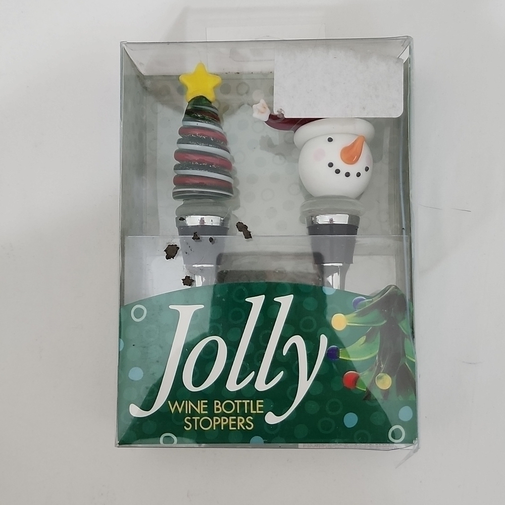 NIB Jolly wine bottle stoppers